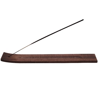 US Made Wooden Incense Burner Dark